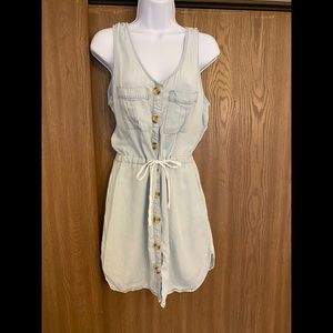 Chambray Tie Dress (Bohme)
